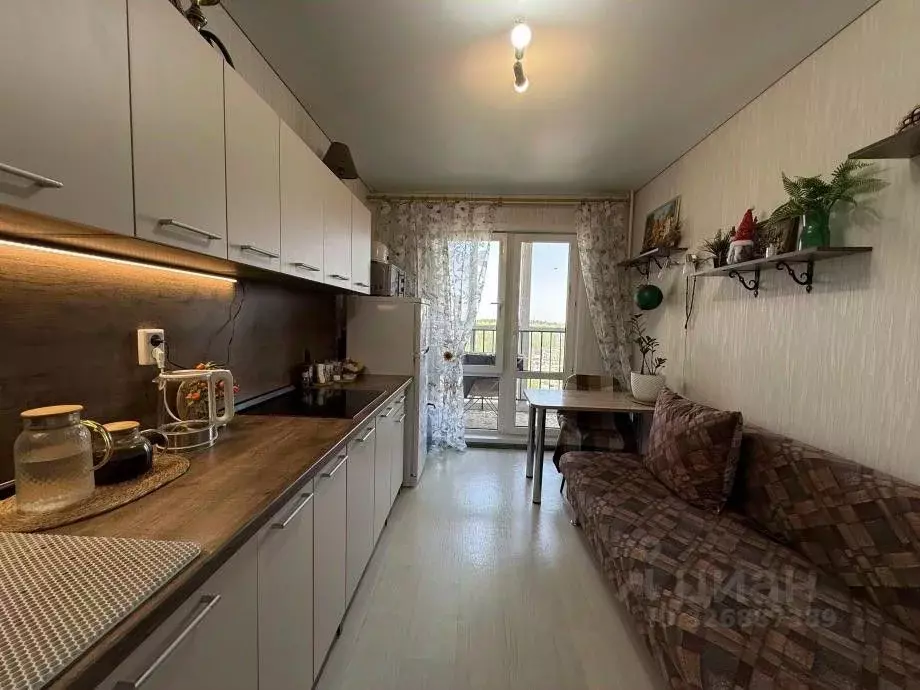 1-к кв. Татарстан, Зеленодольск просп. Строителей, 6 (38.5 м) - Фото 2