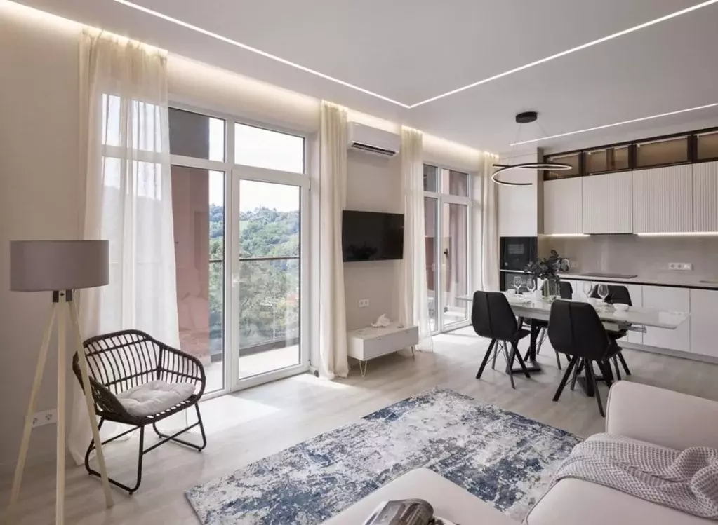 3-к кв. Краснодарский край, Сочи городской округ, Дагомыс пгт ш. ... - Фото 1