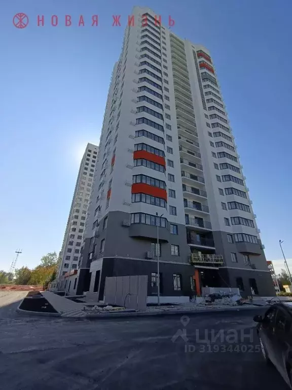 1-к кв. Самарская область, Самара ул. Санфировой, 101 (34.8 м) - Фото 0