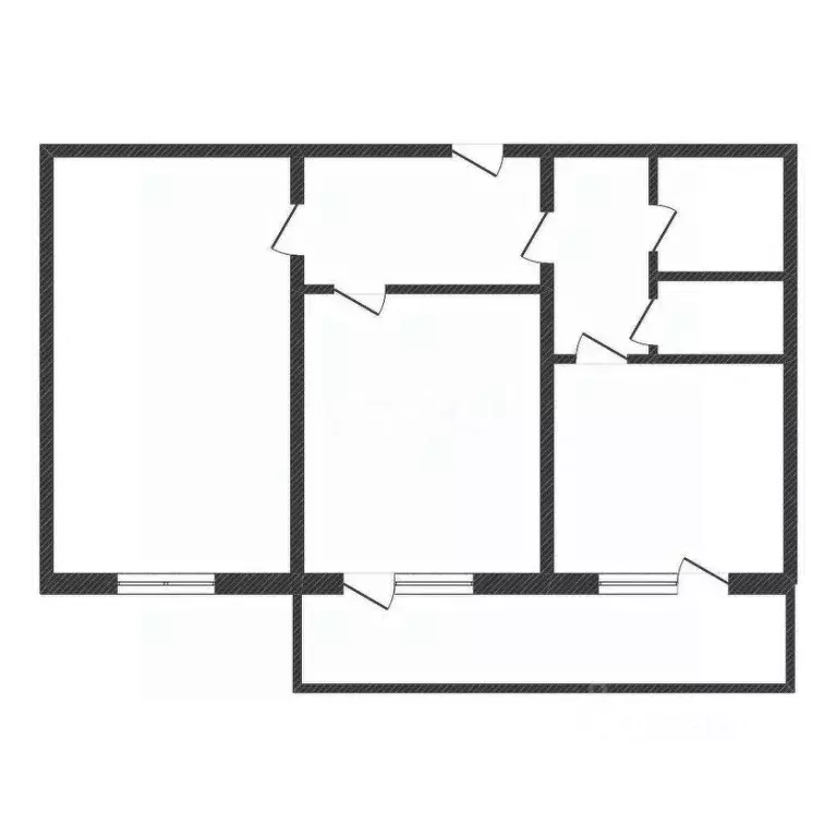 2-к кв. Белгородская область, Белгород бул. Юности, 37 (70.0 м) - Фото 1