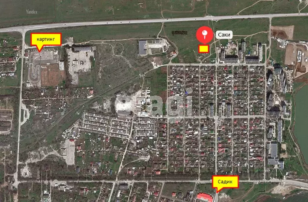 Участок в Крым, Саки ул. Крымская (8.0 сот.) - Фото 2