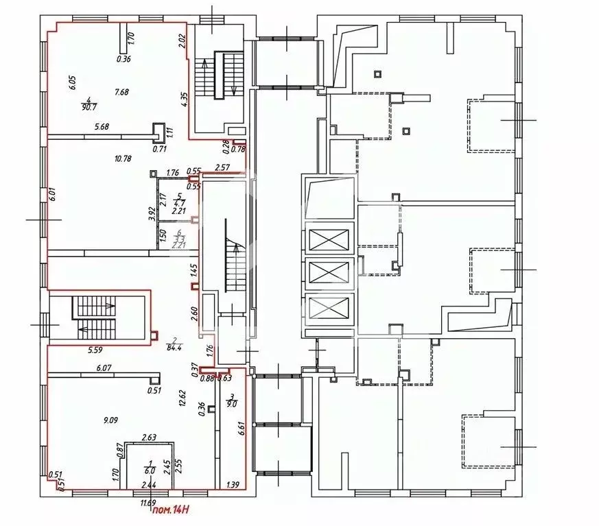 Помещение свободного назначения в Москва Кавказский бул., 51к1 (198 м) - Фото 2