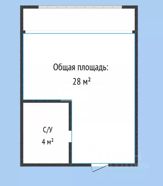 Студия Дагестан, Махачкала просп. Насрутдинова, 272В (28.0 м) - Фото 2