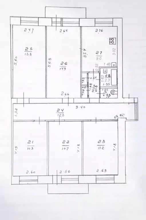 5-к кв. Кировская область, Киров Октябрьский просп., 10 (88.7 м) - Фото 2