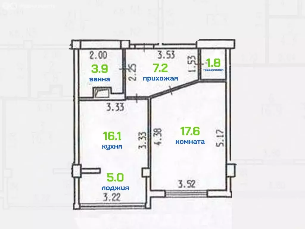 1-комнатная квартира: Евпатория, проспект Победы, 50 (46 м) - Фото 0