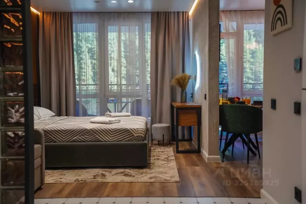 1-к кв. Карачаево-Черкесия, Теберда Карачаевский городской округ, ул. ... - Фото 1