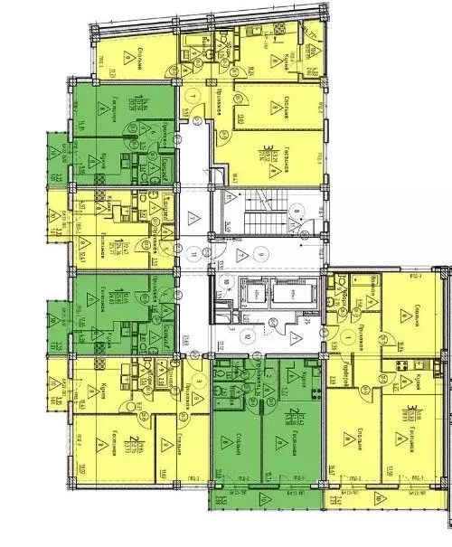 3-к кв. Пензенская область, Пенза ул. Генерала Глазунова, 11 (78.03 м) - Фото 2