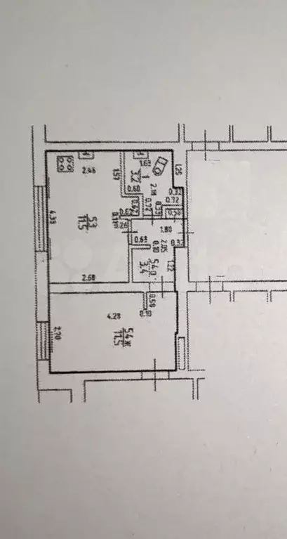 1-к. квартира, 29,6 м, 9/9 эт. - Фото 0
