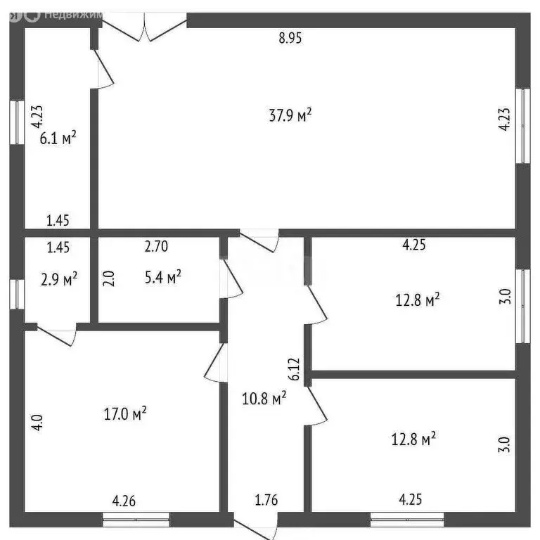 Дом в хутор Ленинаван, переулок Согласия (112 м) - Фото 1