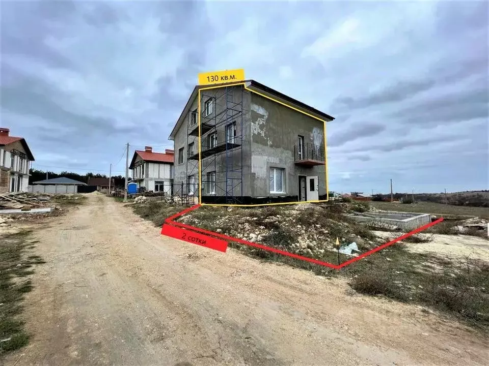 Дом в Севастополь Надежда-2 садоводческое товарищество,  (140 м) - Фото 1