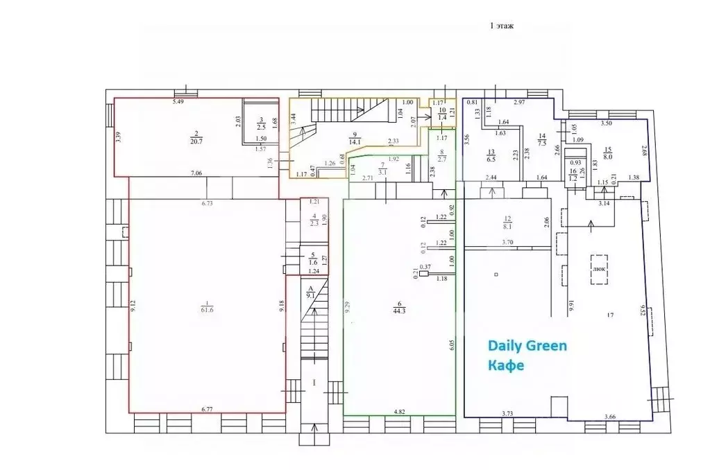 Помещение свободного назначения в Москва Руновский пер., 5С1 (117 м) - Фото 2