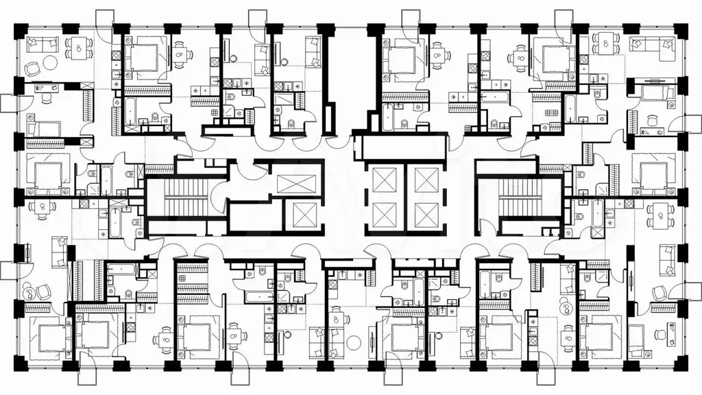 Квартира-студия, 18,8 м, 10/64 эт. - Фото 1