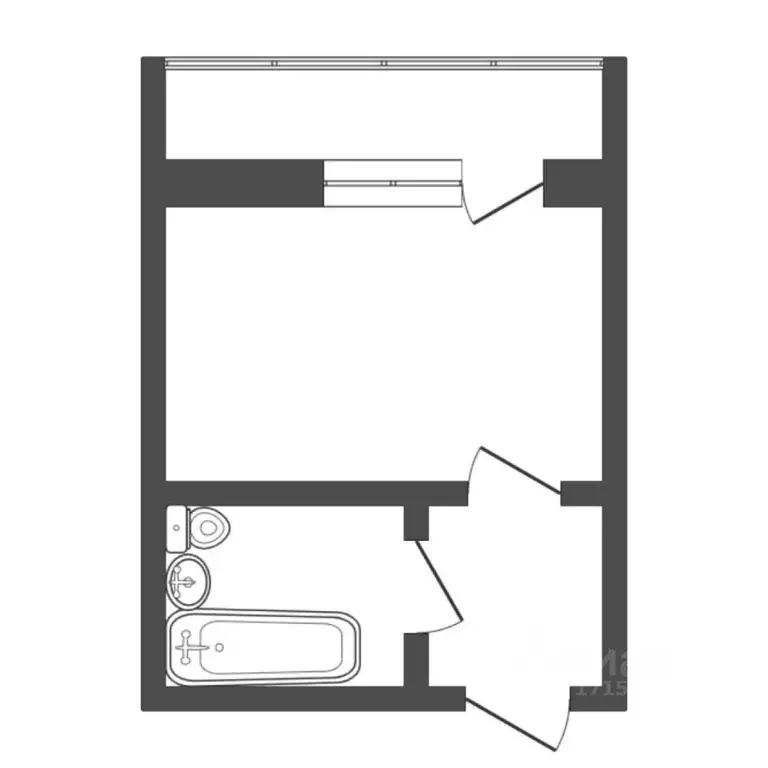 Студия Тюменская область, Тюмень Мелиораторов мкр, ул. Голышева, 10 ... - Фото 2
