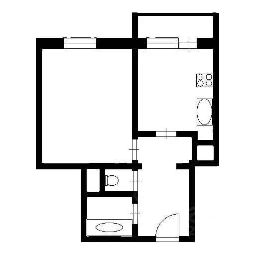 1-к кв. Санкт-Петербург дор. Муринская, 64 (38.2 м) - Фото 1