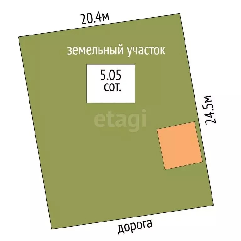 Дом в Челябинская область, Увельский муниципальный округ, СНТ Витамин, ... - Фото 1