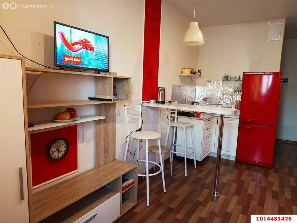 Квартира-студия: Краснодар, Командорская улица, 3к1 (23.1 м) - Фото 1