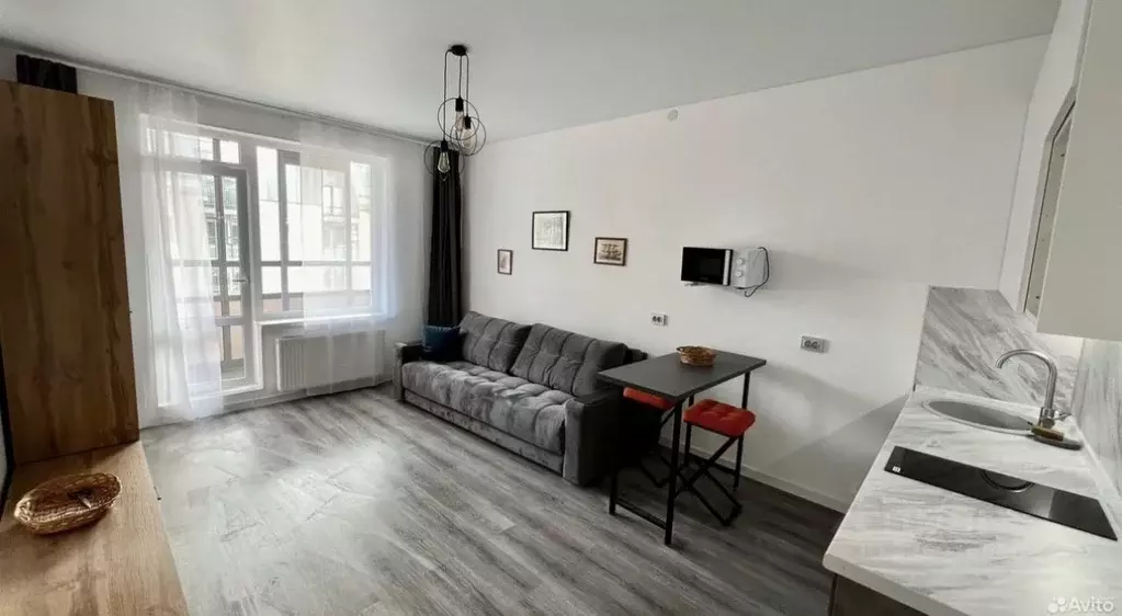 Студия Санкт-Петербург ул. Струве, 10к1 (25.0 м) - Фото 1