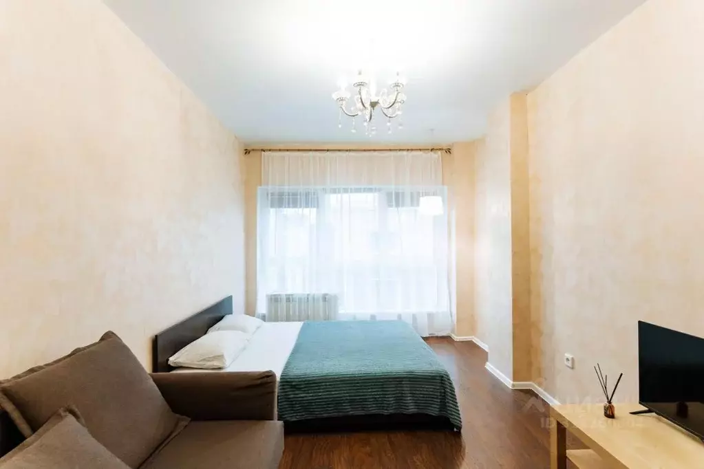 1-к кв. Башкортостан, Уфа ул. Октябрьской Революции, 23А (39.0 м) - Фото 1