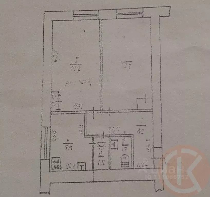 2-к кв. Крым, Евпатория ул. Конституции, 32 (40.0 м) - Фото 2