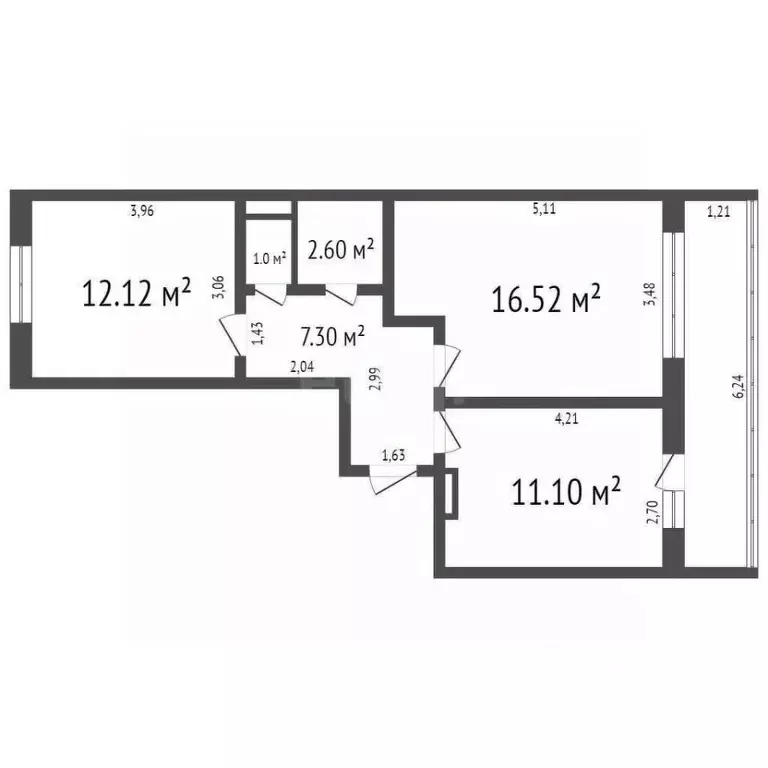 2-к кв. Ульяновская область, Ульяновск ул. Тельмана, 14 (36.6 м) - Фото 1