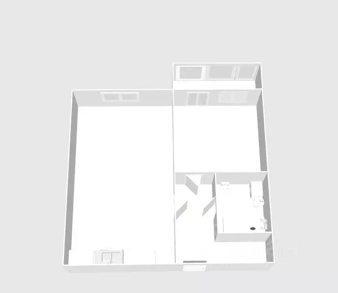 1-к кв. Сахалинская область, Южно-Сахалинск Большая Елань п/р, пер. ... - Фото 2