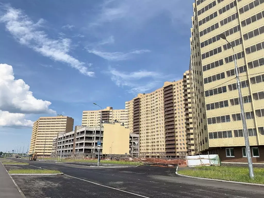 1-к кв. Ленинградская область, Всеволожский район, пос. Бугры ул. ... - Фото 2