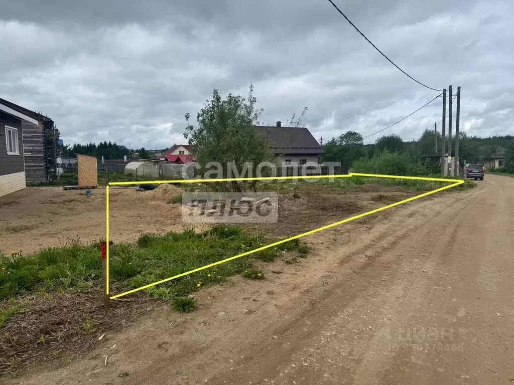 Участок в Коми, Сыктывдинский район, с. Выльгорт ул. Сергея Худяева, 2 ... - Фото 1