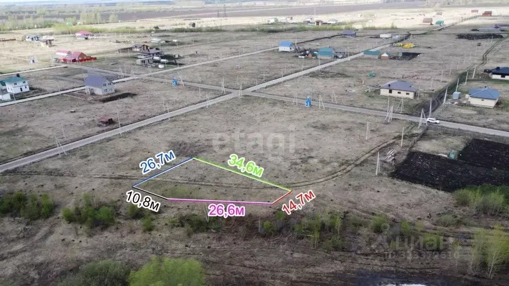 Участок в Башкортостан, Стерлитамакский район, д. Казадаевка, Любажи ... - Фото 1