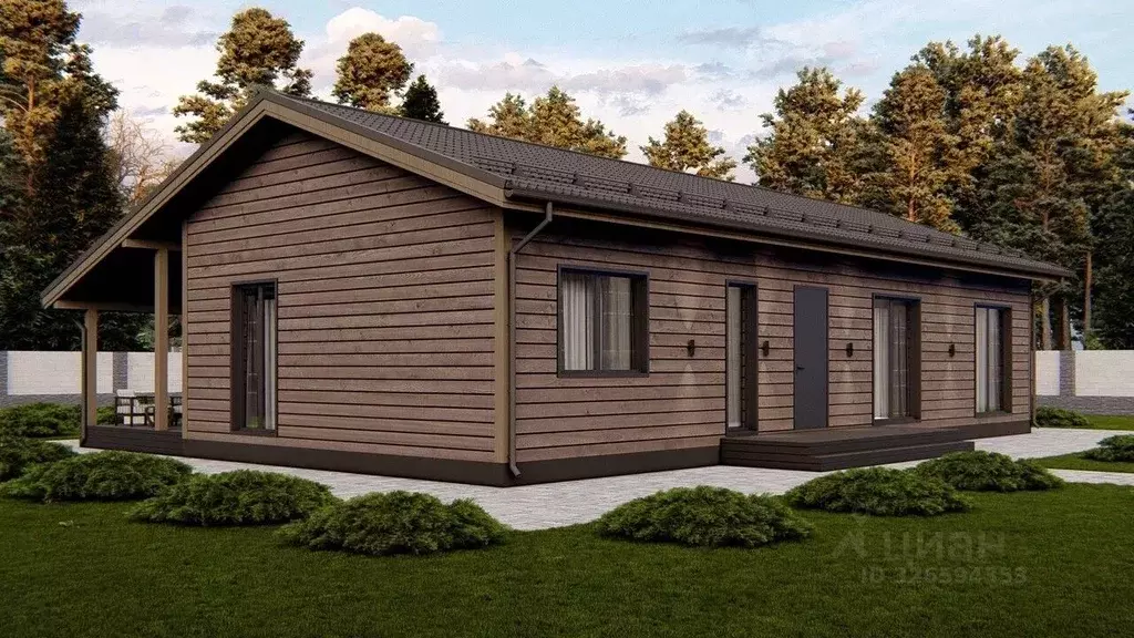 Дом в Ленинградская область, Ломоносовский район, д. Низино ул. ... - Фото 2