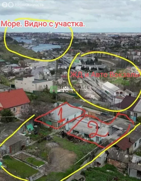 Участок в Севастополь, Террасная улица, 14 (8 м) - Фото 1