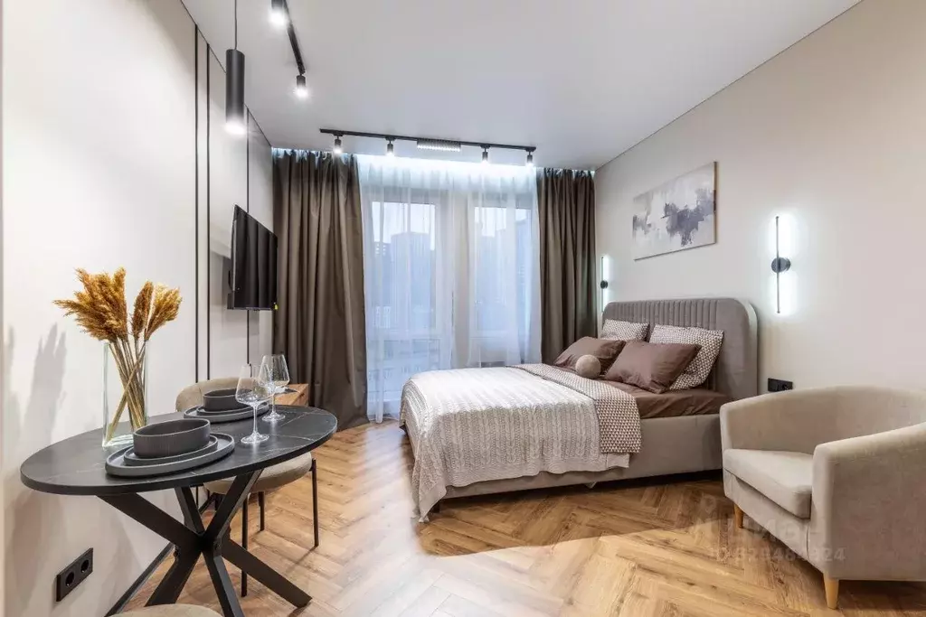 Квартира, студия, 24.4 м - Фото 1