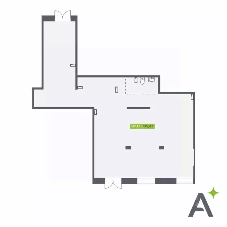 Торговая площадь в Ленинградская область, Всеволожский район, ... - Фото 1