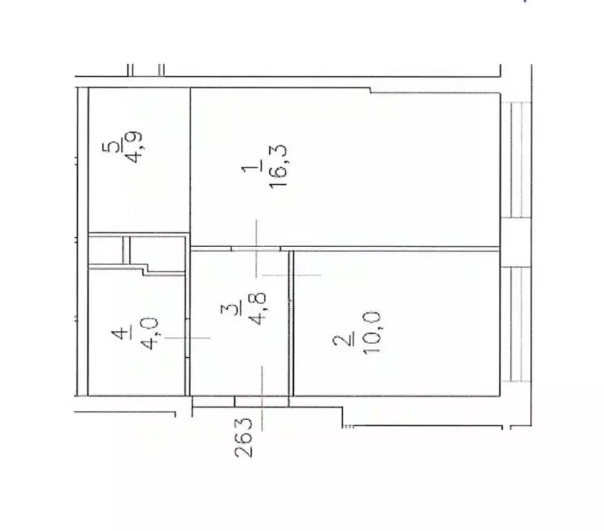 1-к кв. Московская область, Красногорск ул. Липовой Рощи, 1к2 (40.0 м) - Фото 2