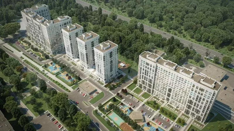 Квартира-студия, 30,6 м, 2/17 эт. - Фото 1