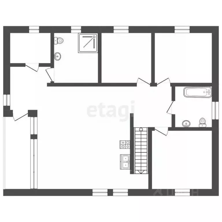 Дом в Московская область, Клин городской округ, Ситники кп 253 (125 м) - Фото 2