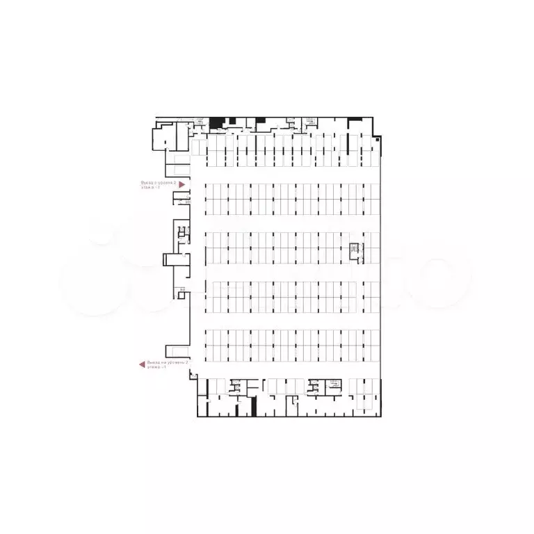 Машиноместо, 13 м - Фото 1