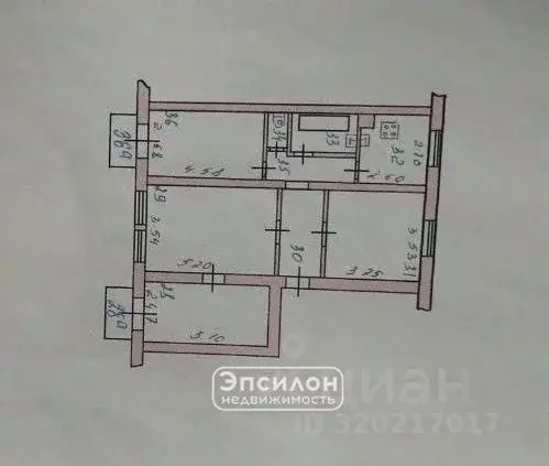 4-к кв. Курская область, Курск Сумская ул., 27 (77.0 м) - Фото 0