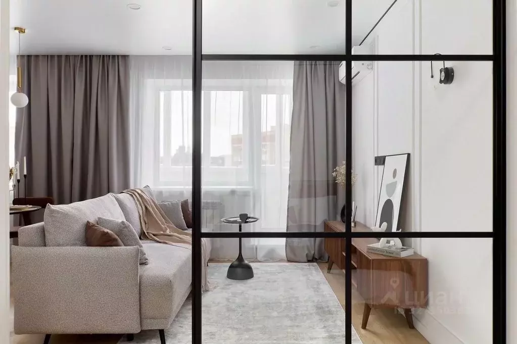 1-к кв. Татарстан, Казань ул. Вишневского, 55 (35.9 м) - Фото 1