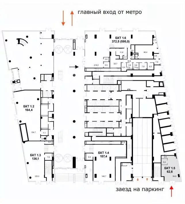 Торговая площадь в Москва ул. Шеногина, вл2/11 (63 м) - Фото 2
