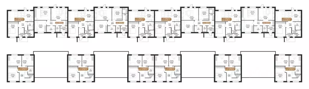 Таунхаус в Ленинградская область, Всеволожск ш. Южное (66 м) - Фото 2