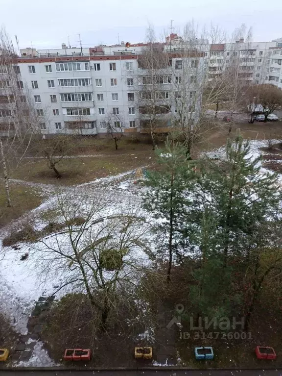 2-к кв. Псковская область, Псков Западная ул., 13 (52.7 м) - Фото 1