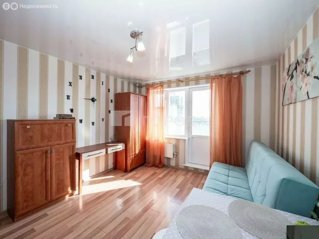 Квартира-студия: Новосибирск, улица Фадеева, 66/5 (26 м) - Фото 1