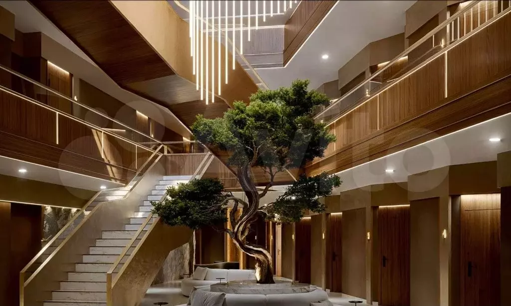 Апартаменты-студия, 37,5 м, 5/5 эт. - Фото 0