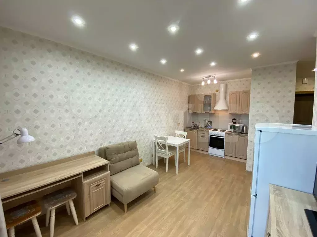 1-к. квартира, 35,1 м, 7/8 эт. - Фото 0