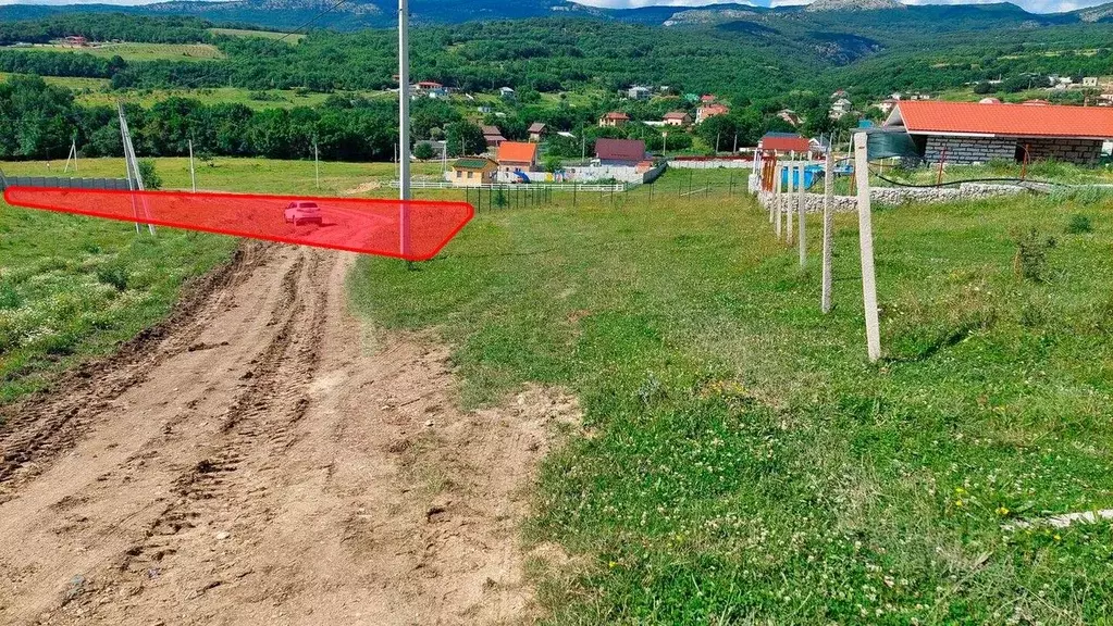 Участок в Севастополь с. Передовое, ул. Водопадная (5.0 сот.) - Фото 1