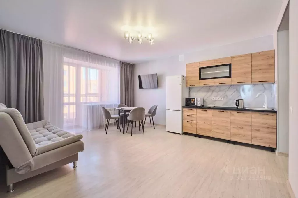 3-к кв. Томская область, Томский район, д. Кисловка, Левобережный мкр ... - Фото 1