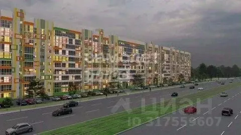 1-к кв. Курская область, Курск ул. Энгельса, 158к1 (37.4 м) - Фото 0