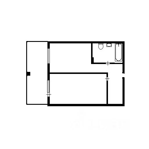 1-к кв. Новосибирская область, Новосибирск ул. Галущака, 2 (43.0 м) - Фото 2