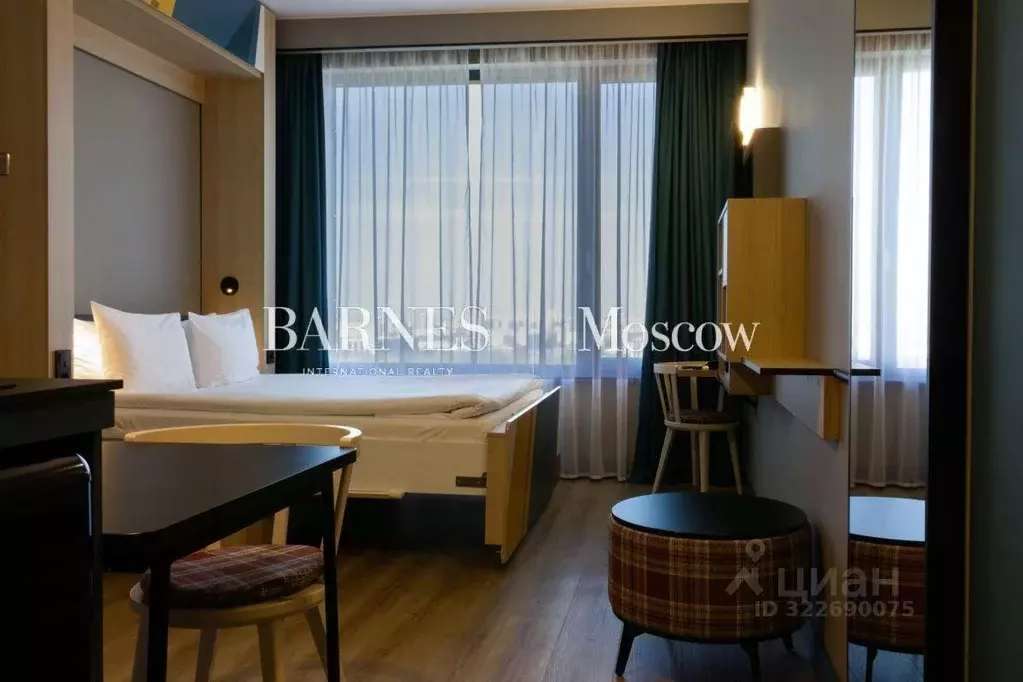 Квартира, 1 комната, 23.6 м - Фото 1