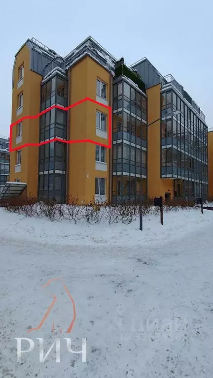 1-к кв. Санкт-Петербург ул. Орбитальная, 9к1 (35.0 м) - Фото 1